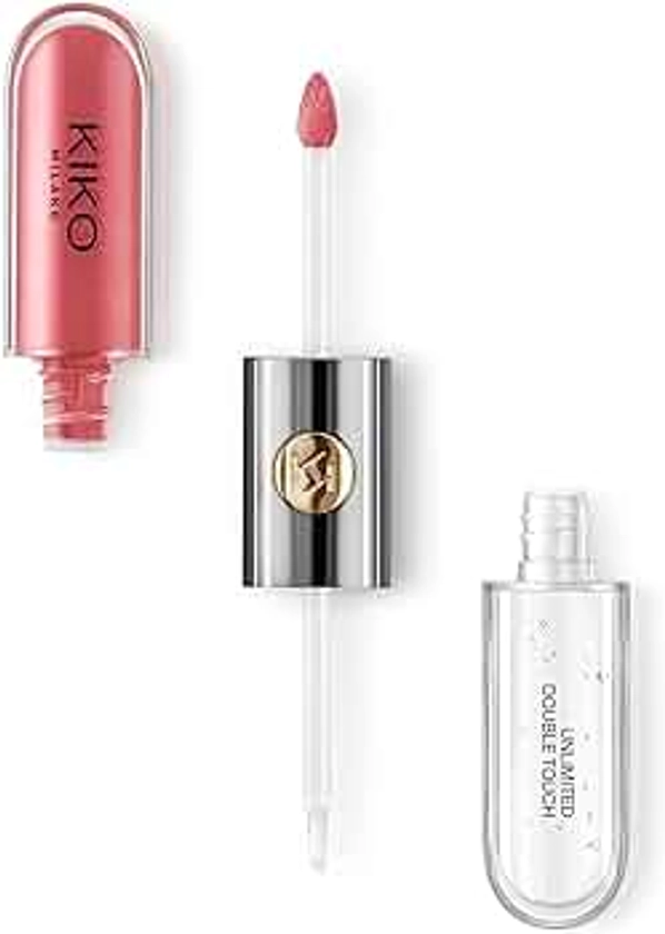 Kiko Milano Unlimited Double Touch 110 | Liquid Lipstick With A Bright Finish In A Two-step Application. Lasts Up To 12 Hours*. No-transfer base Colour.