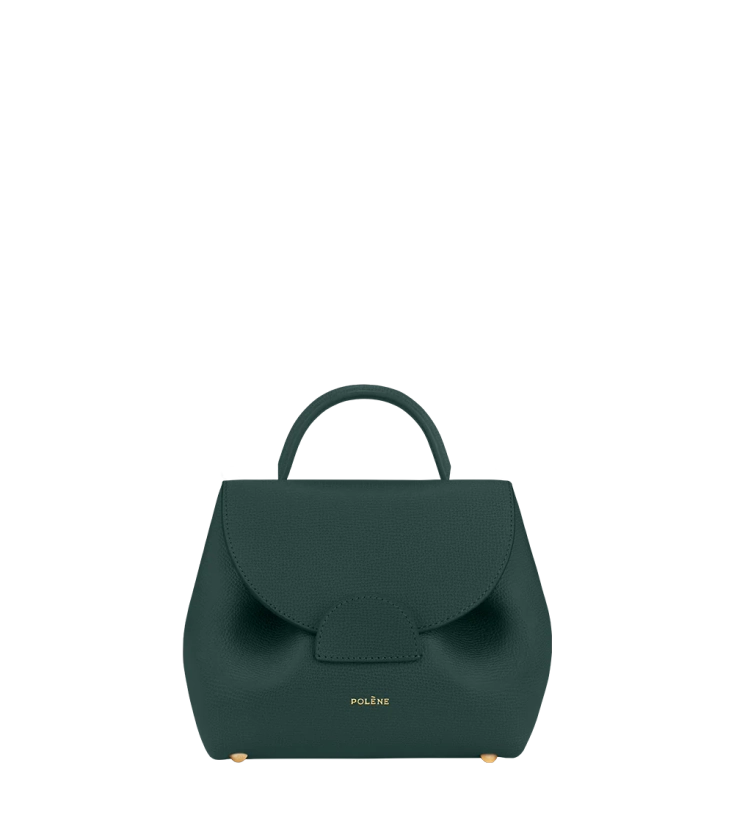 Polène | Bag - Numéro Un Nano - Textured Green