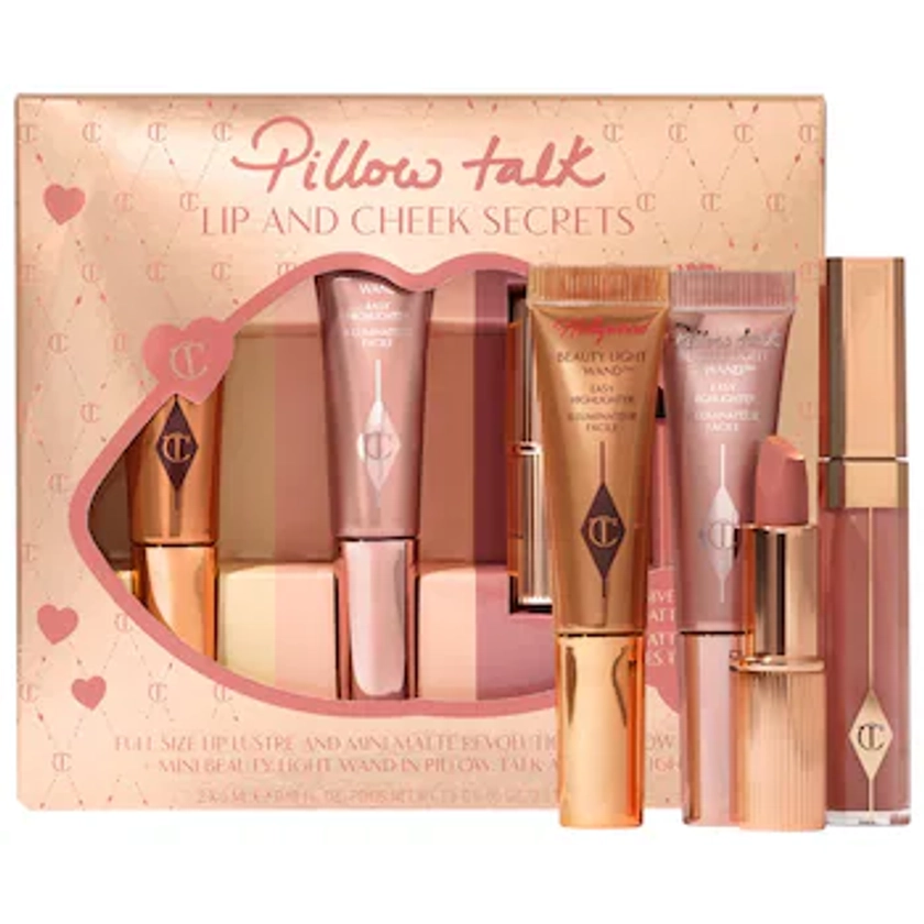 Pillow Talk Lip and Cheek Secrets Set - Charlotte Tilbury | Sephora