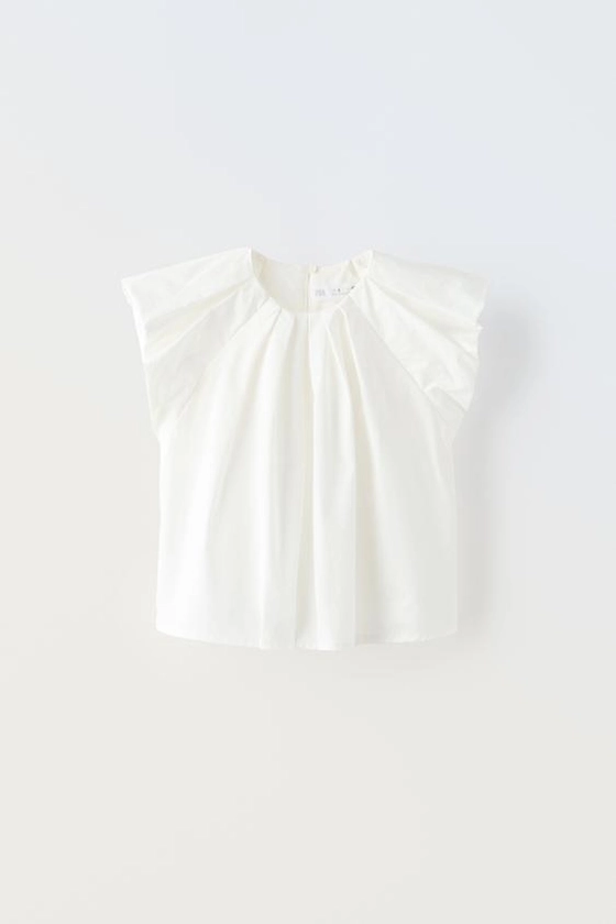 PLEATED SHIRT