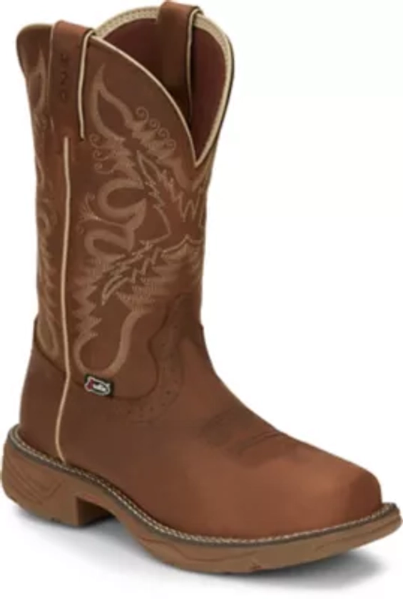 Justin Women's Rush 11 in. Waterproof Soft Square Toe Work Boot at Tractor Supply Co.