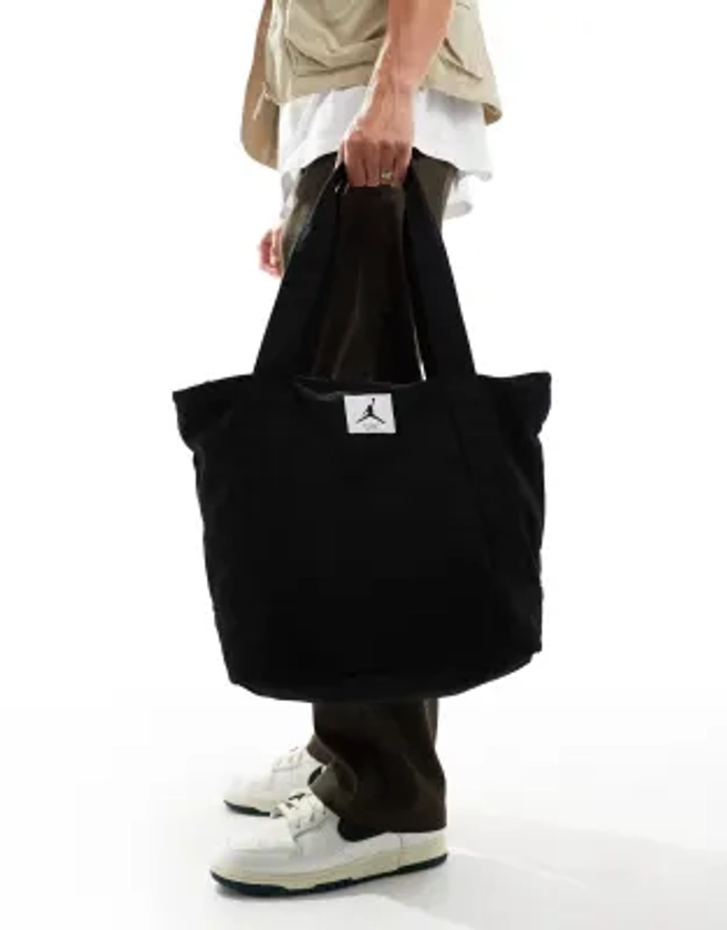 Jordan - Flight - Tote bag fourre-tout - Noir | ASOS