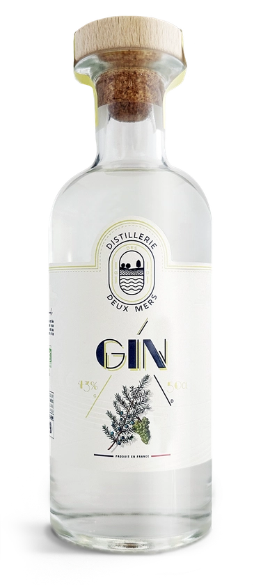 GIN BLANC - Distillerie des Deux Mers - Gin - Fine - Entre deux mers