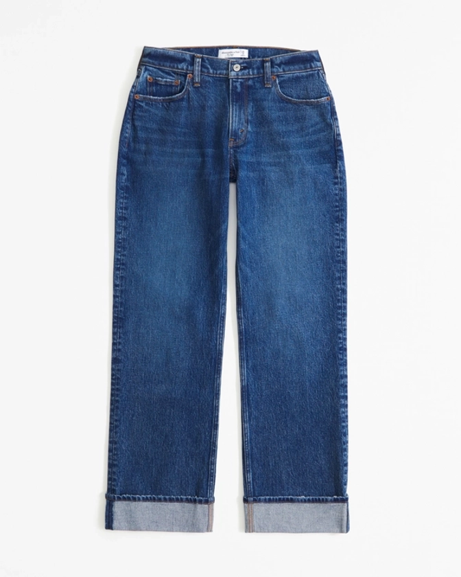 Women's Low Rise Baggy Jean | Women's Bottoms | Abercrombie.com