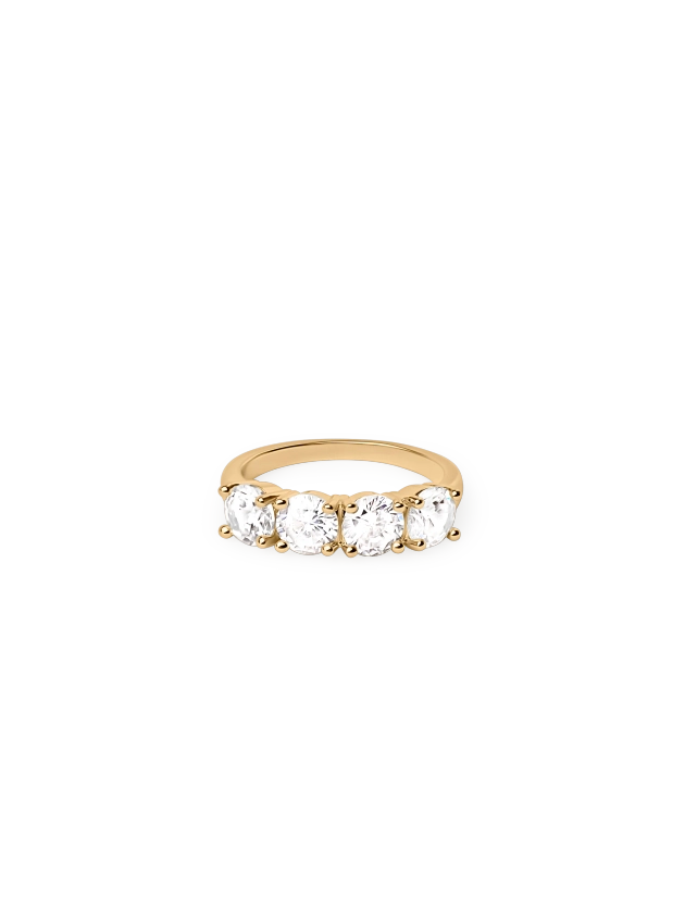 Quattro Zirconia Ring