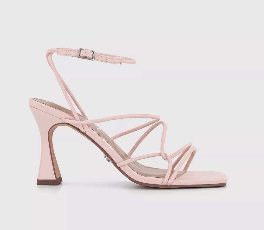 OFFICE Million Dollar Strappy Heeled Sandals Pink - Women’s Sandals