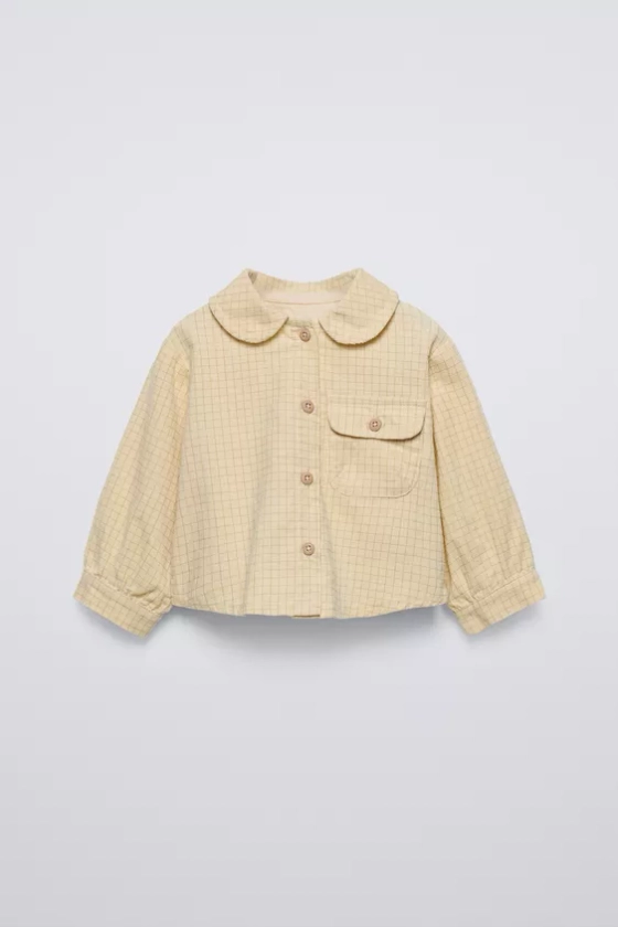 NEEDLECORD CHECK SHIRT