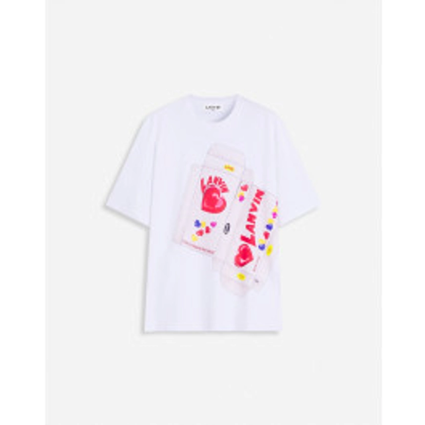 T-SHIRT DROIT IMPRIMÉ BONBONS LANVIN