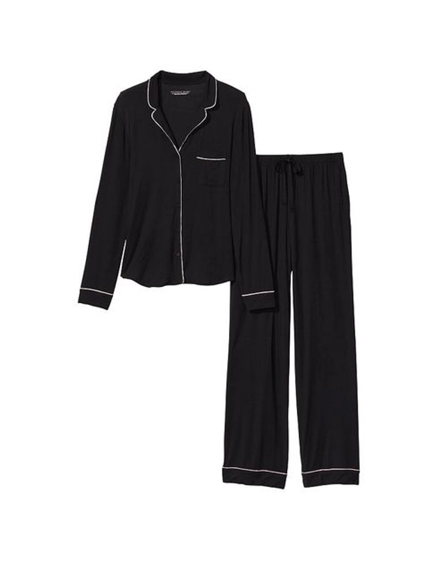 Victoria's Secret Black Modal Long Pyjamas