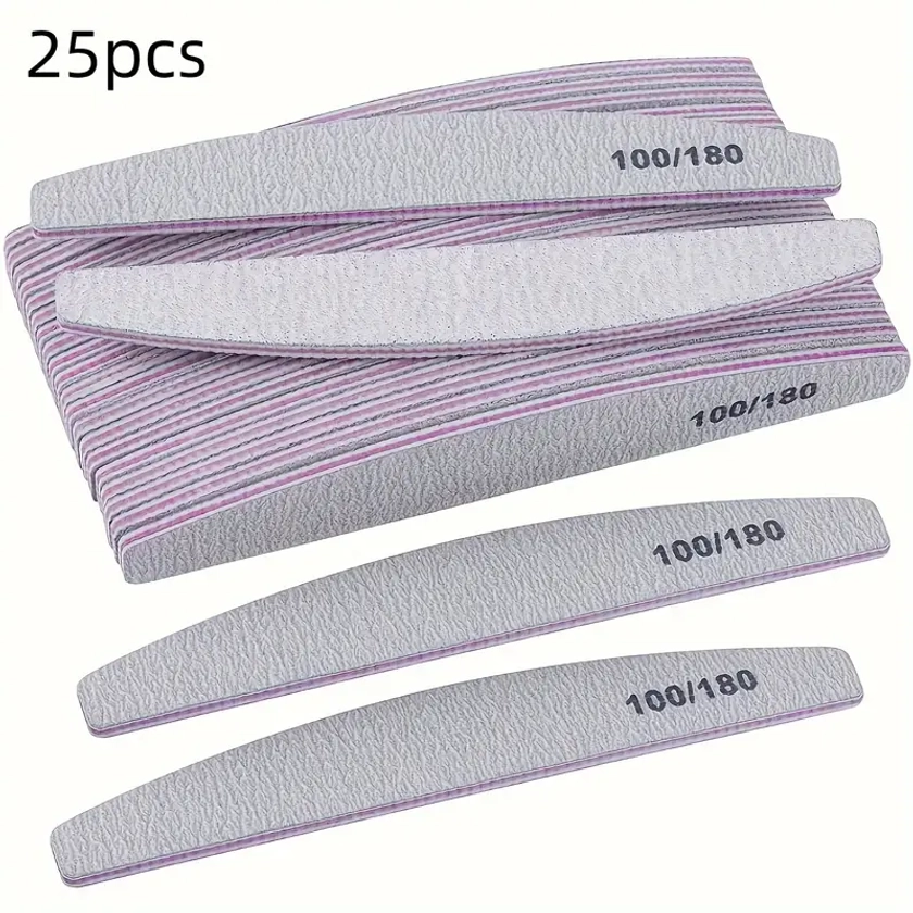 Nail Files Buffers Set /180 Grit Double Sided - Temu Australia