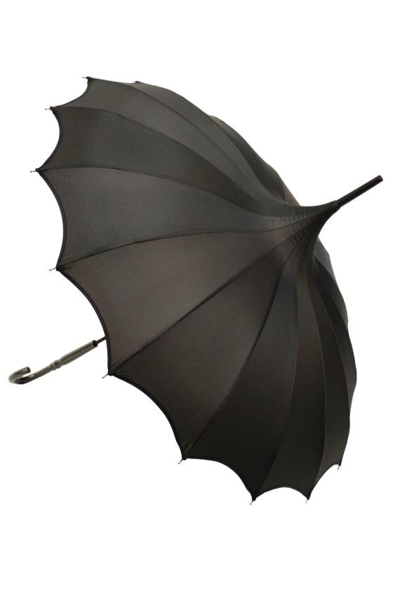 Batwing Pagoda Umbrella [MIDNIGHT BLACK]