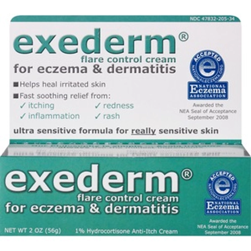 Exederm Flare Control Cream for Eczema & Dermatitis, 2 Ounces - CVS Pharmacy