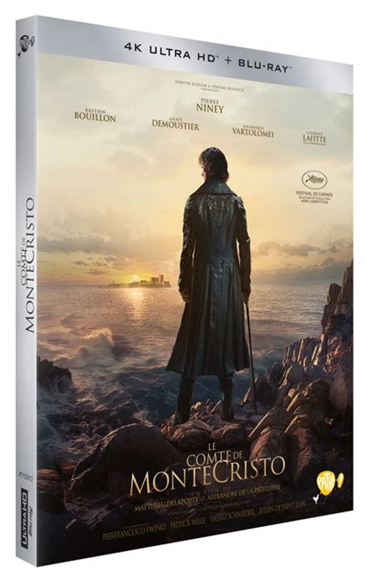 Le Comte de Monte-Cristo Blu-ray 4K Ultra HD : Inclus Blu-ray