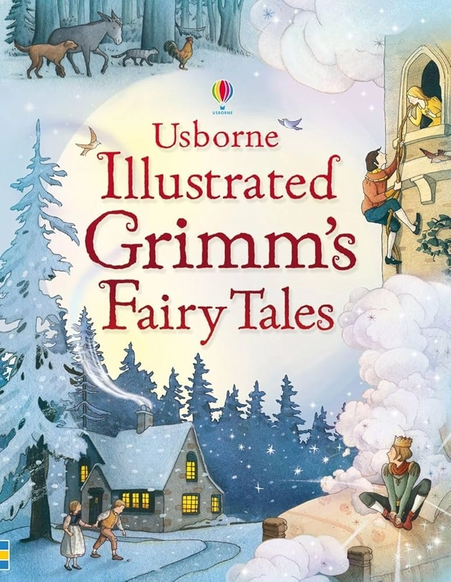 Amazon.com: Usborne Illustrated Grimm's Fairy Tales: 9780746098547: Brocklehurst, Ruth; Doherty, Gillian: Livros