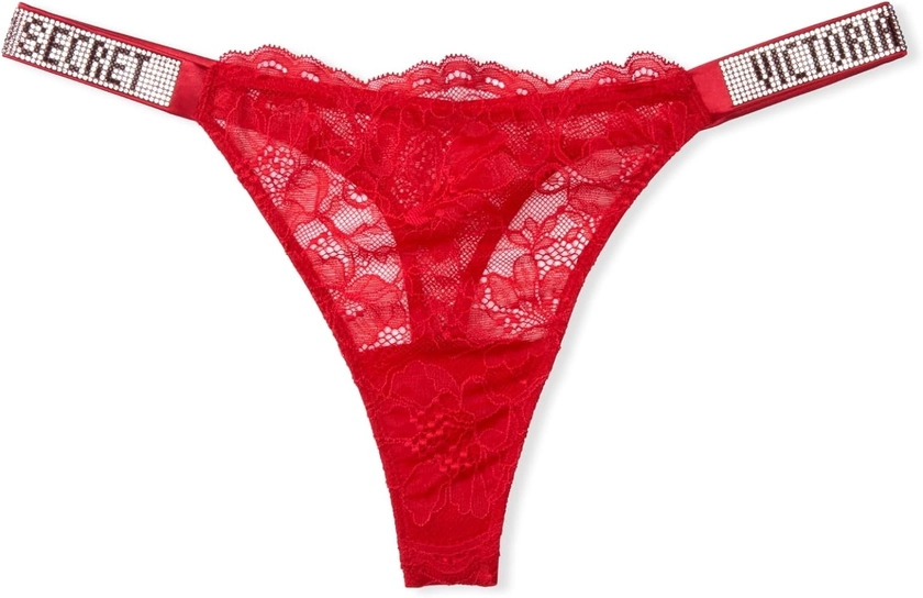 Victoria's Secret Women's Very Sexy Shine Strap Thong Underwear, Panties for Women (XS-XXL)