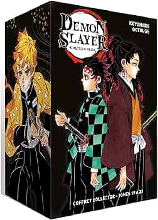 Coffret Demon Slayer T19 à T23