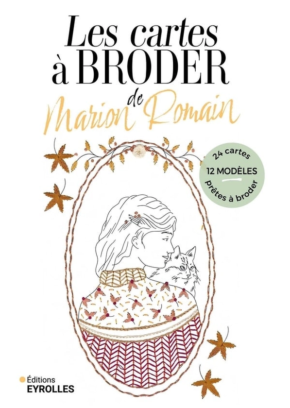 Les cartes à broder de Marion Romain