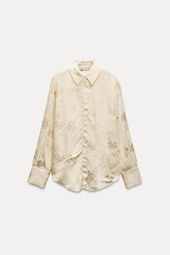 FLORAL JACQUARD SHIRT