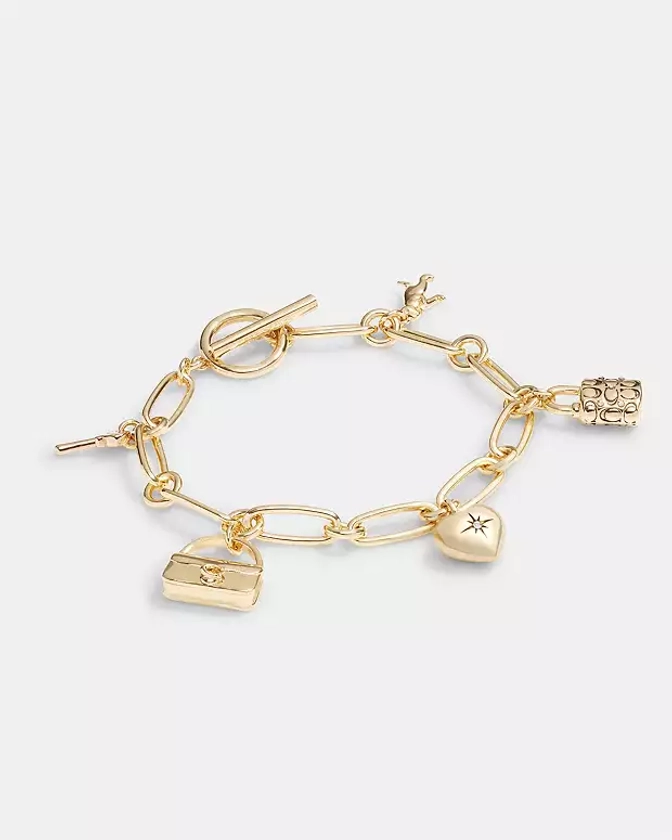 Iconic Charm Chain Bracelet | COACH®