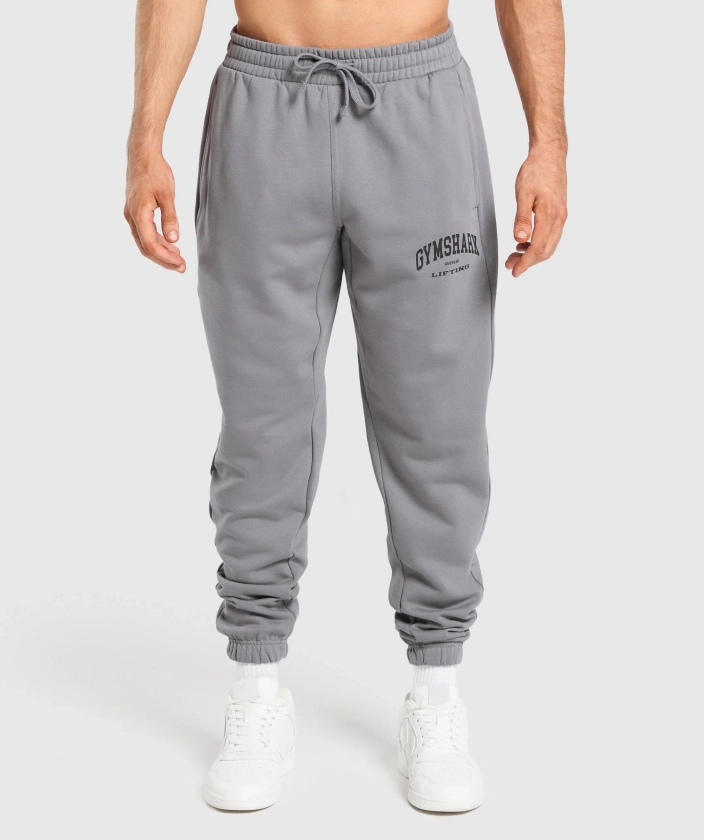 Gymshark 2012 Lifting Joggers - Medium Grey