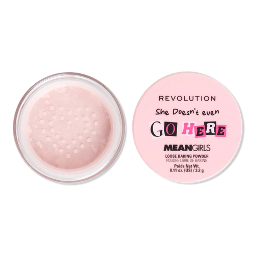 Mean Girls x Revolution Cherry Pink Loose Powder - Revolution Beauty | Ulta Beauty