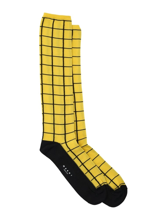 Marni Checked Intarisa Knit Socks