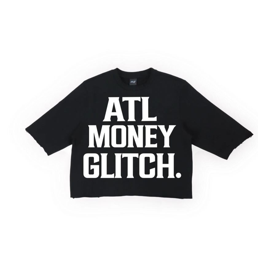 “ATL MONEY GLITCH” GRAPHIC BOXY TEE