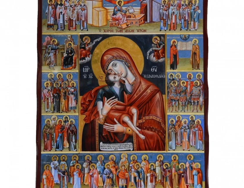 Virgin Mary Glykofilousa | Monastiriaka