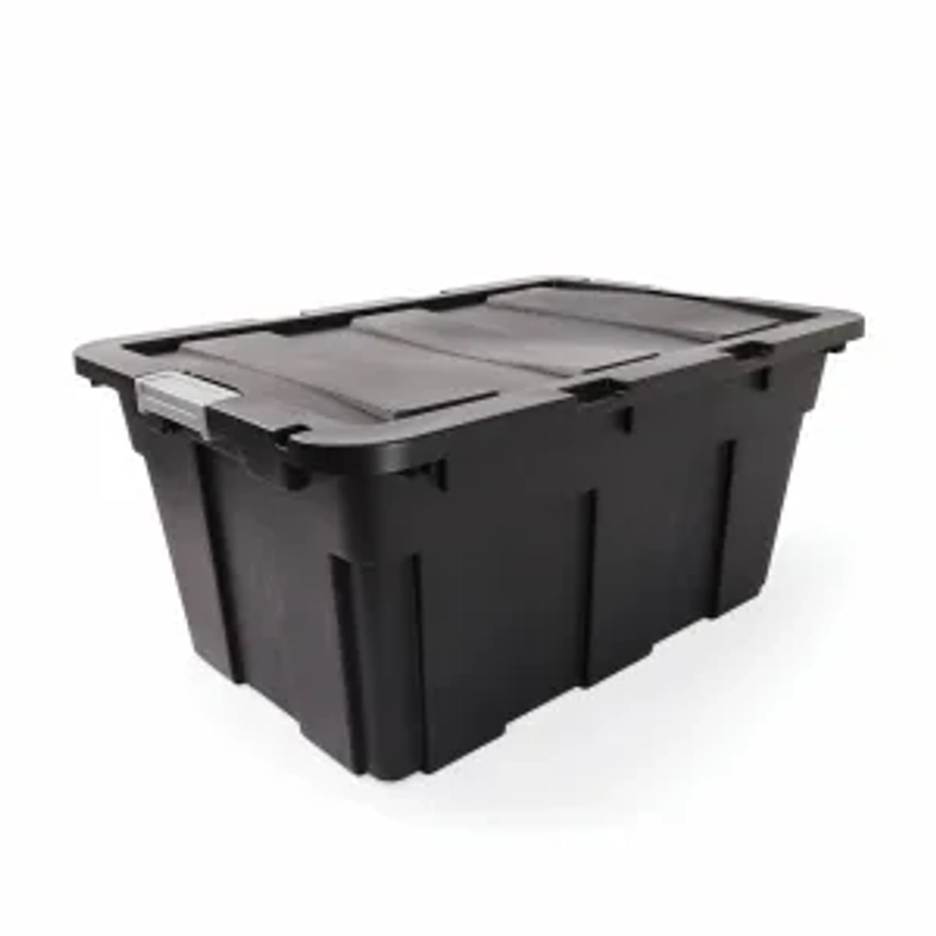 100L Heavy Duty Storage Container - Black
