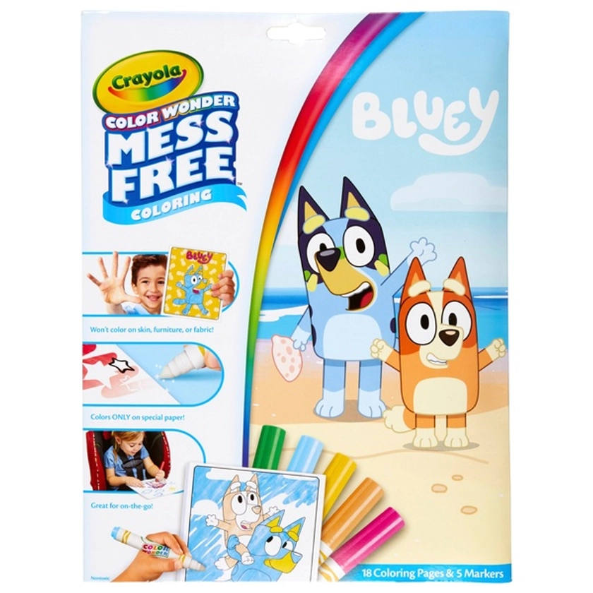 Crayola Color Wonder Bluey | Smyths Toys UK