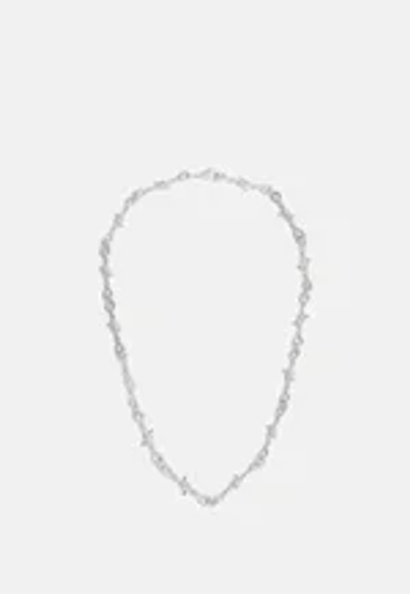 BARBED WIRE NECKLACE - Colier - silver-coloured