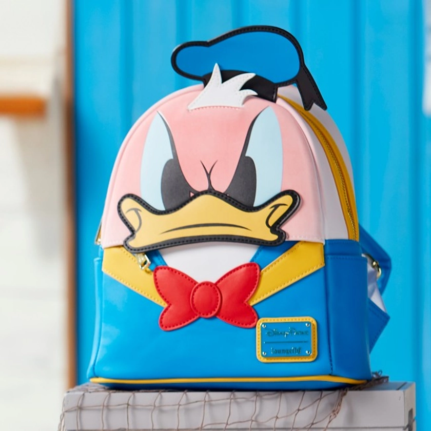 Loungefly Donald Duck 90th Anniversary Colour Changing Mini Backpack