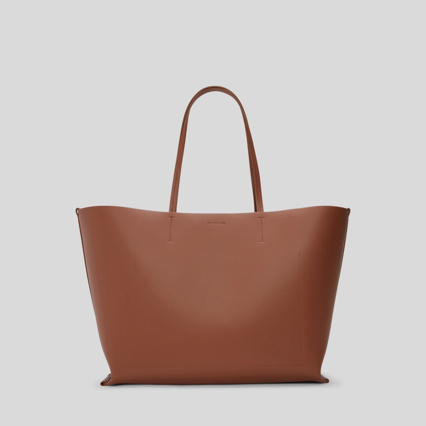 The Luxe Italian Leather Tote