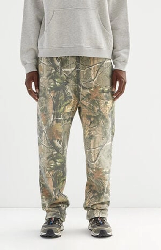 PacSun Camo Straight Leg Sweatpants | PacSun