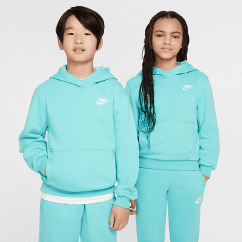 Nike Sportswear Club Fleece Big Kids' Pullover Hoodie