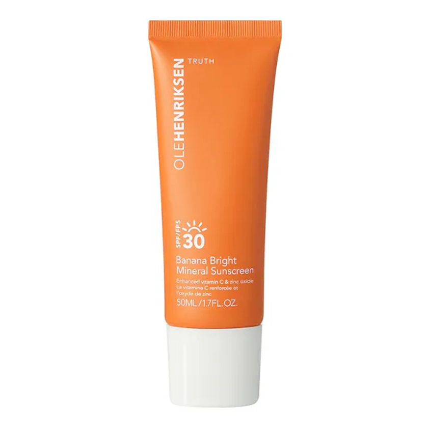 OLEHENRIKSENBanana Bright Mineral Sunscreen SPF 30 - Crème Solaire Vitamine C + Niacinamide 45 avis