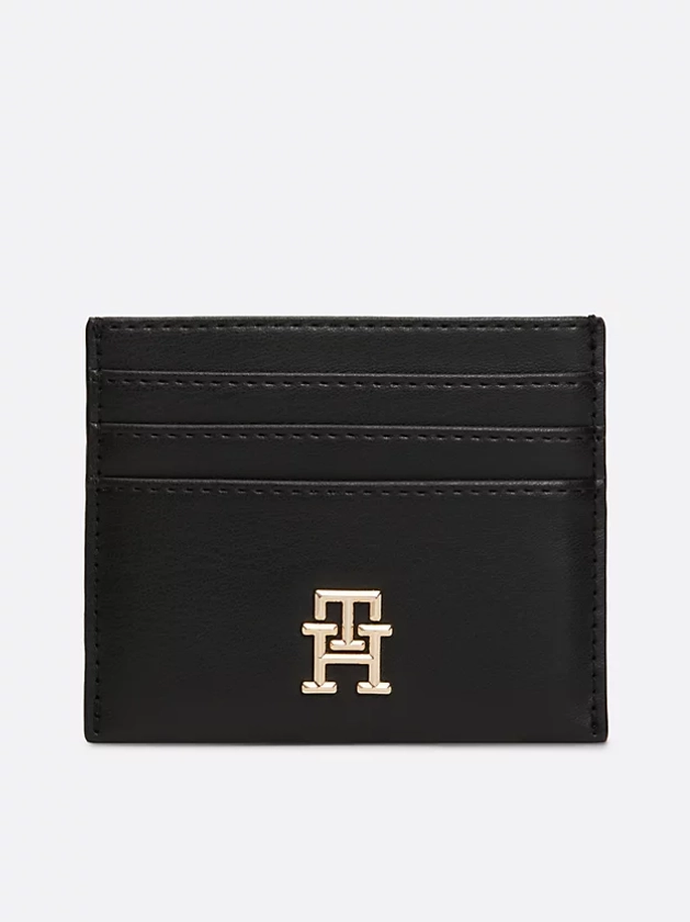 Porte-cartes texturé | Noir | Tommy Hilfiger