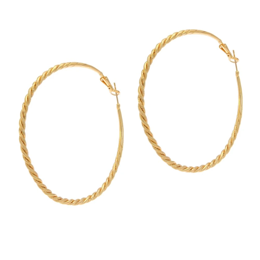 Lina Casual Hoops Earrings