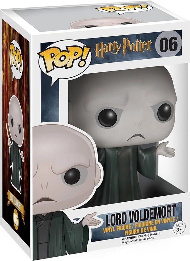 Funko Pop! Movies: Harry Potter - Lord Voldemort- Figurine en Vinyle à Collectionner - Idée de Cadeau - Produits Officiels - Jouets pour Les Enfants et Adultes - Movies Fans : Amazon.fr: Jeux et Jouets