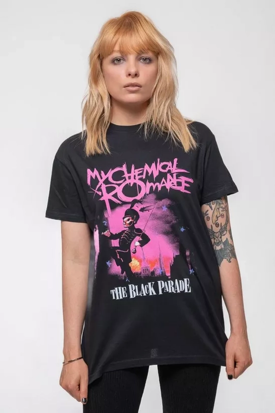 T-Shirts | Parade March Band Logo Official Unisex T Shirt | My Chemical Romance