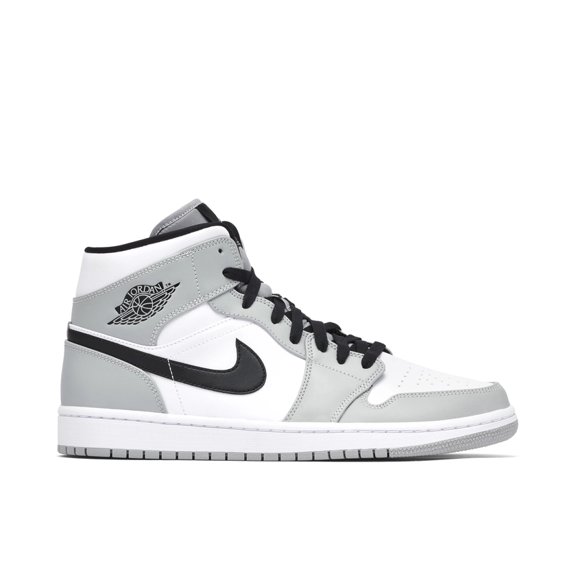 Air Jordan 1 Mid Light Smoke Grey | 554724-092 | Laced