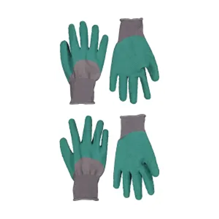 2 Pairs Garden Gloves - Medium