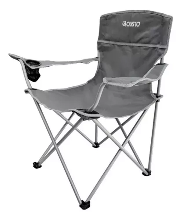 Sillon Director Plegable Camping + Funda + Porta Vaso