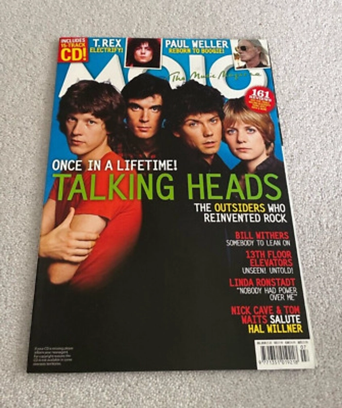 Mojo. Magazine. Issue 320. #320. Jul 2020. Talking Heads. T.Rex. Linda Ronstadt | eBay