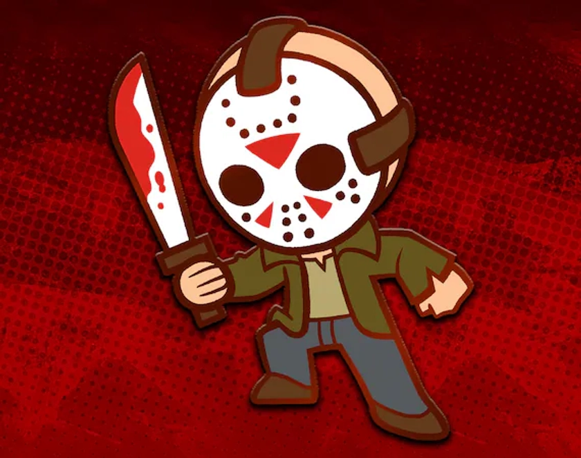 Jason Voorhees Enamel Pin