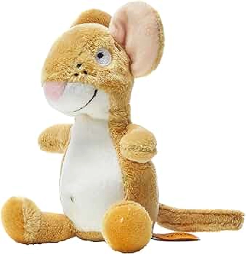 AURORA, Official Merchandise, 60349, The Gruffalo's Mouse, 6In, Soft Toy, Brown & White, 5.11 x 2.75 x 7.08 centimeters