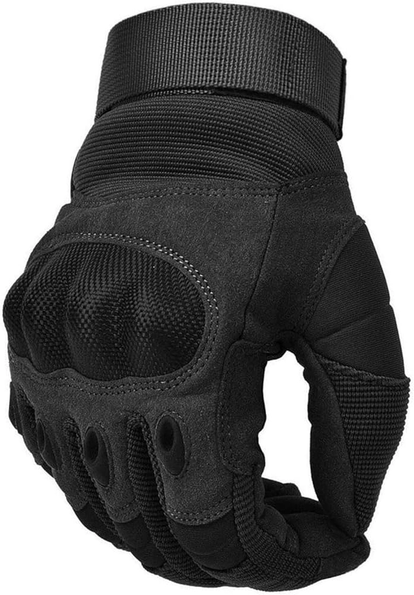 COZOME Gants de Moto Homologués CE, Gants Tactiques Unisexe Ecran Tactile, Gants Scooter Motocross Respirant avec Protection pour la Course de Moto,VTT BMX, Escalade, Chasse, Randonnée