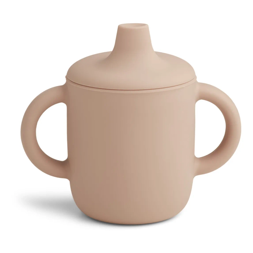 Liewood - Tasse d'apprentissage Neil en silicone - Rose | Smallable