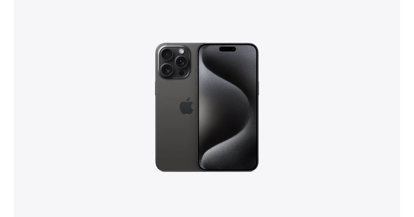 Acheter un modèle iPhone 15 Pro Max 256 Go Titane noir