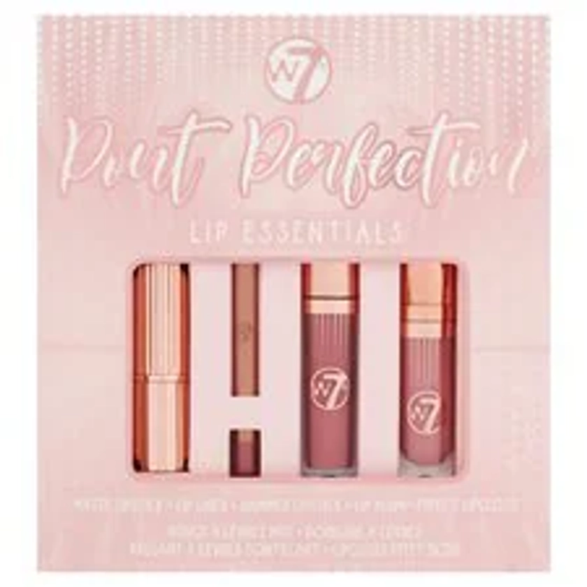 W7 Pout Perfection Lip Essentials Set